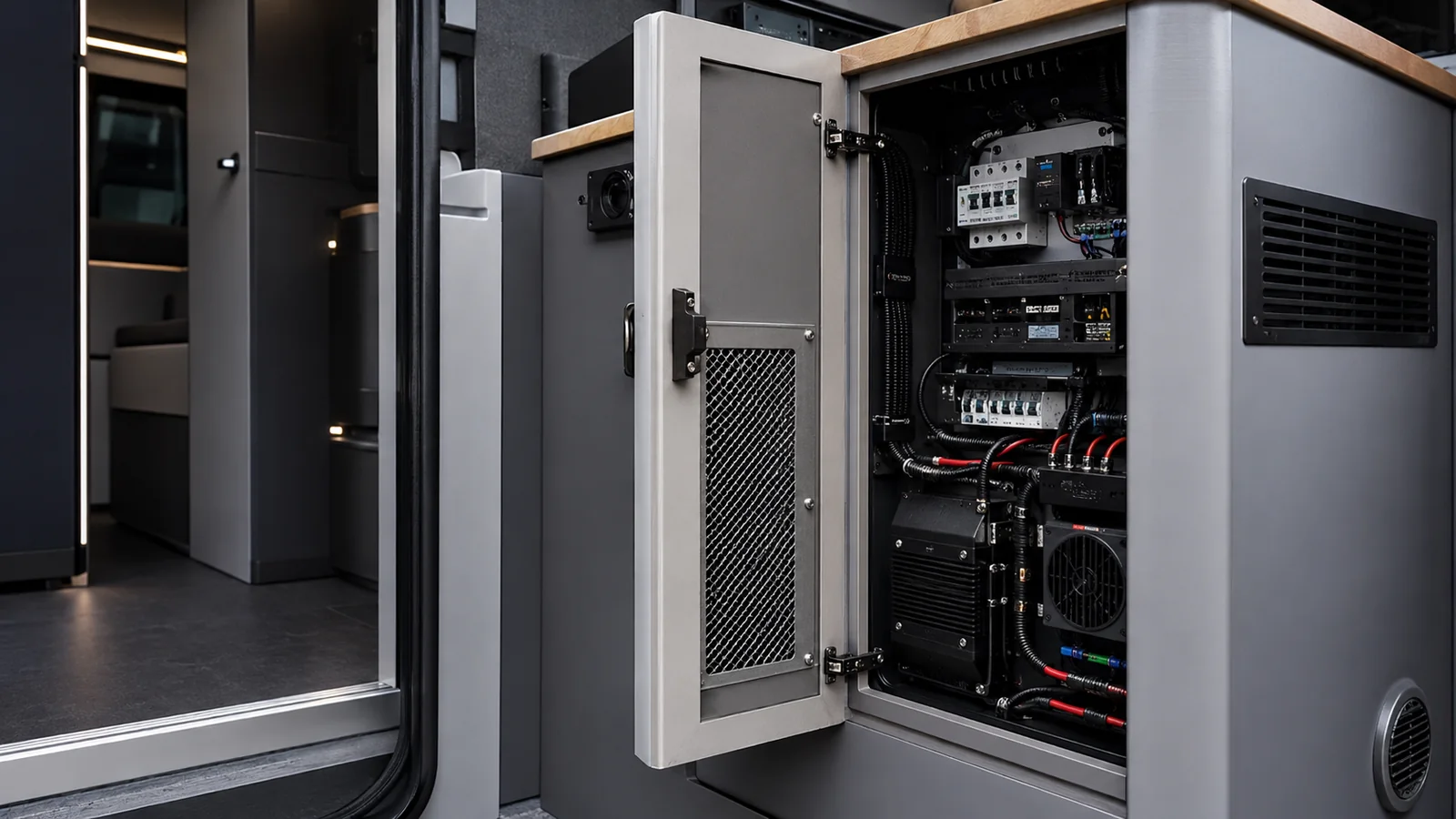 Panelvan elektrik ve kontrol panosu teknik detayları