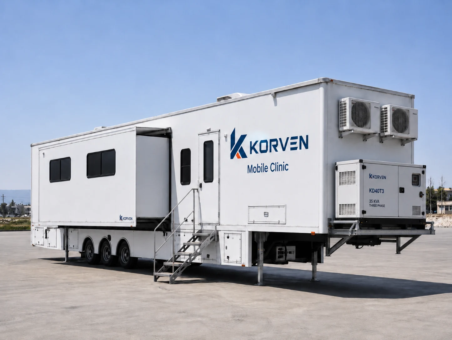 Representative mobile x-ray unit concept by KORVEN