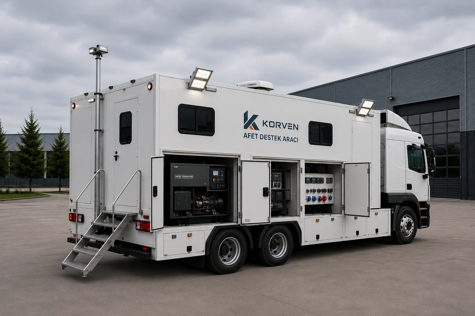 Representative special-purpose mobile systems concept by KORVEN