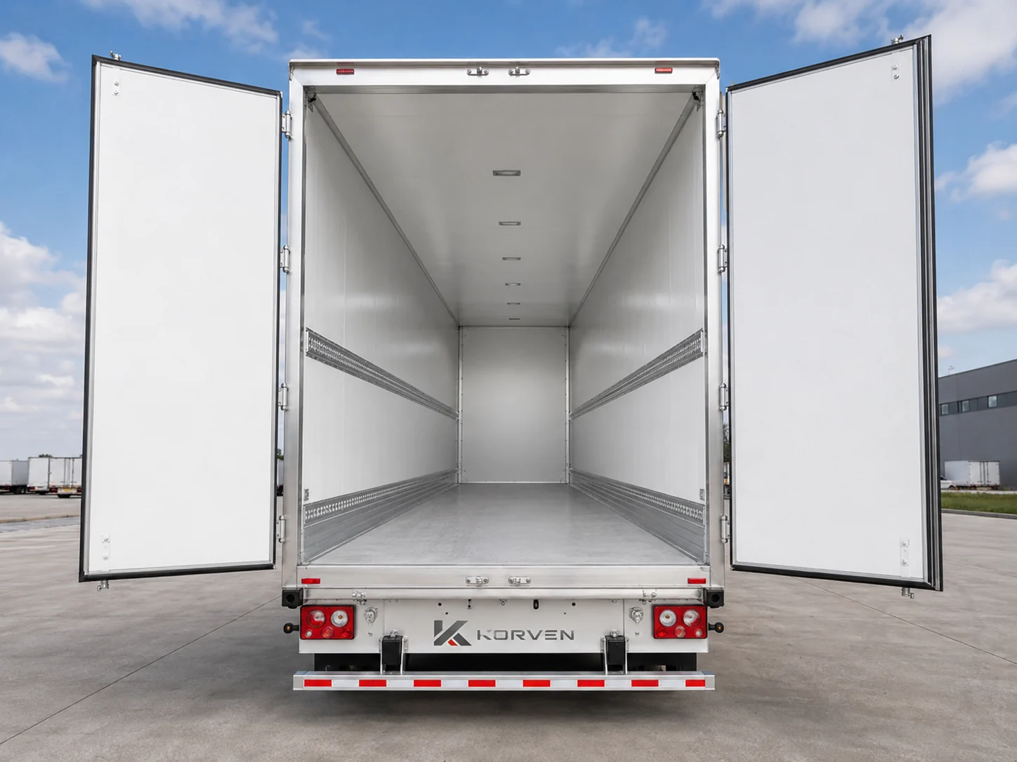 Expandable Trailer technical interior